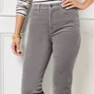 Talbots Gray Corduroy Size 10P